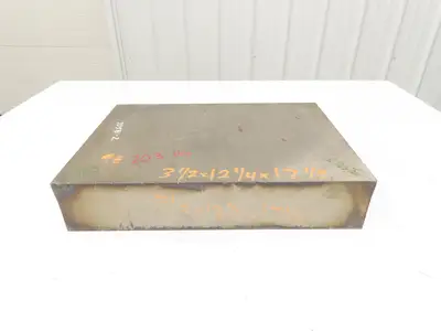 Carbon Steel Flat Ground Stock 3.40" x 12-3/16" x 17-5/16"  200Lbs