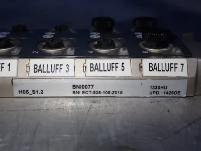 Used BALLUFF BNI ECT508105Z015 Electronic Splitters | HGR 24 #752960