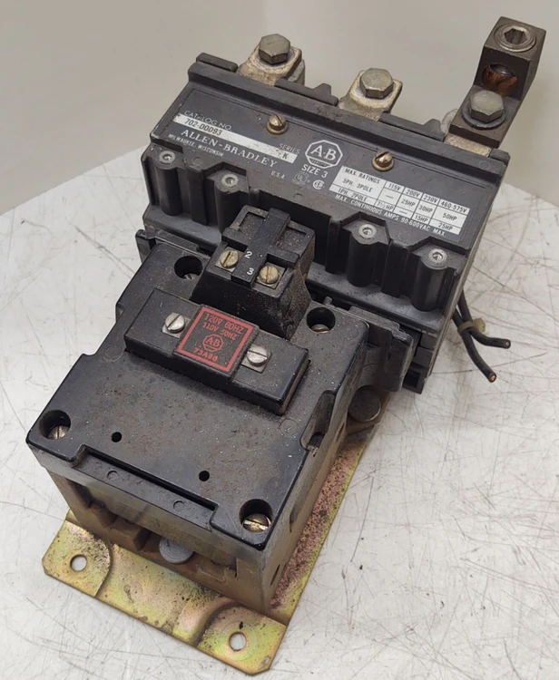 Used Allen-Bradley 702-DOD93 Motor Control Parts Kentucky US | Edwards Industrial Repair #974173