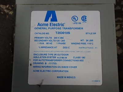 USED ACME T253010S