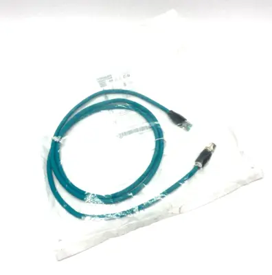 New | in-Stock Murr Ethernet Cordset RJ45 To M12 Connection PLC Ethernet Equipment Michigan US | Maverick Industrial Sales #1463923