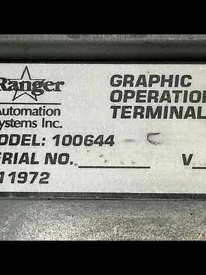 USED RANGER AUTOMATION SYSTEMS 100644-C