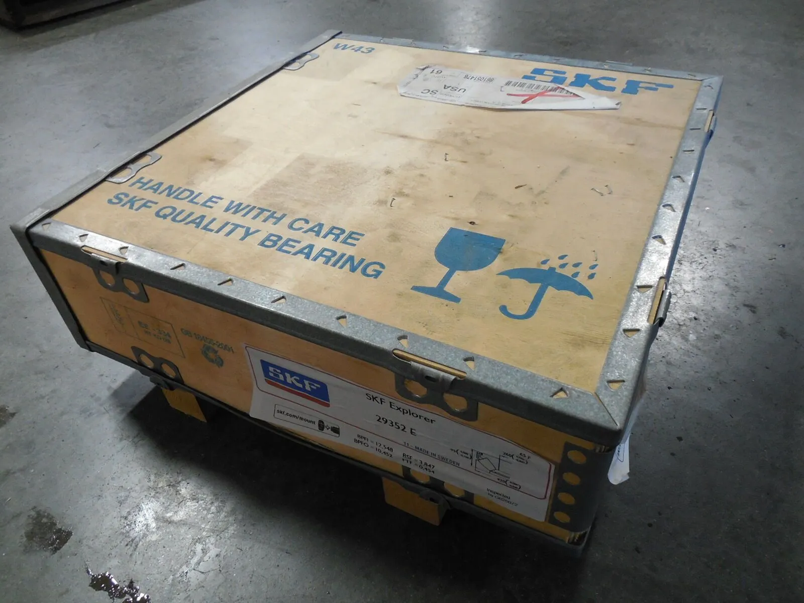SKF Explorer 29352 E Spherical Thrust Roller Bearing New NIB