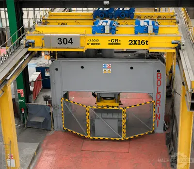 Used BOLDRINI PAO 1000 Dished & Flanged End Spinning Presses NL | Mach 4 Metal #1540033