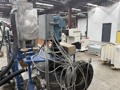 Nordson/Xaloy WRP35S Water Ring Pelletizer, New In 2009
