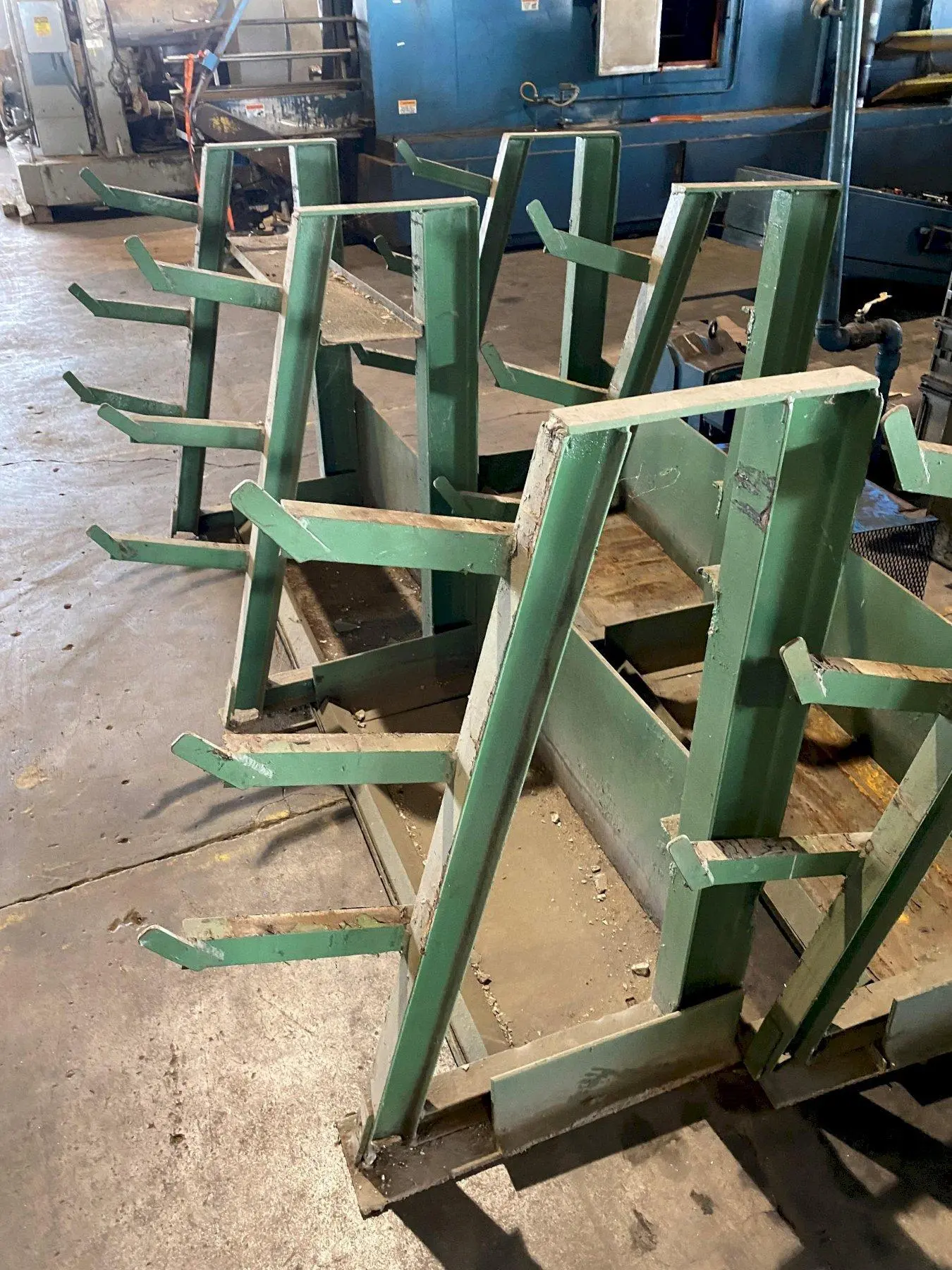 PRESS BRAKE DIE STORAGE RACK. STOCK # 0736621