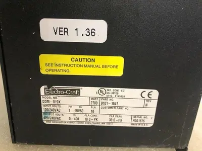 ELECTRO-CRAFT DDM-019X