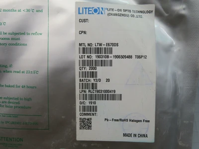 New | in-Stock LITEON _UNKNOWN_ Light Sources / LED | OCO Industrial #1695708