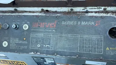 MARVEL 8-MARK III SAWS, BAND, VERTICAL | T.R. Wigglesworth Machinery Co. (1)