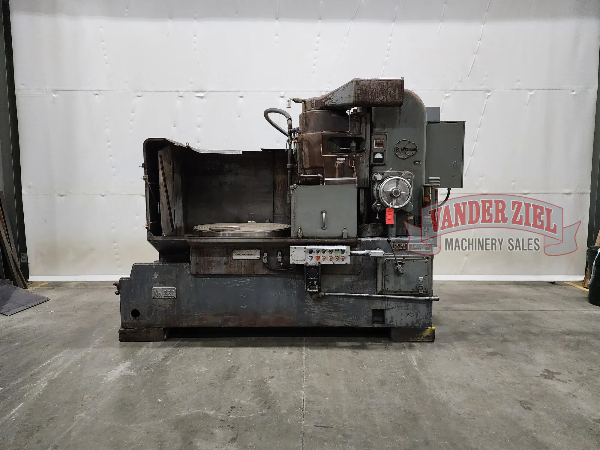 Used BLANCHARD 22D Rotary Surface Grinders Michigan US | Vander Ziel Machinery Sales #480440