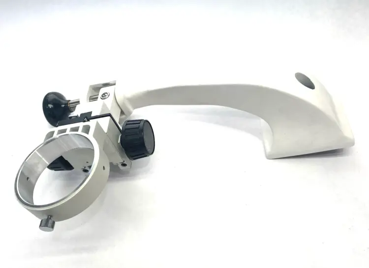 Used Unbranded Adjustable Stereo Microscope Focus Rack, 76mm Collar Dia. w/ Swin Microscope Accessories Michigan US | Maverick Industrial Sales #1395381