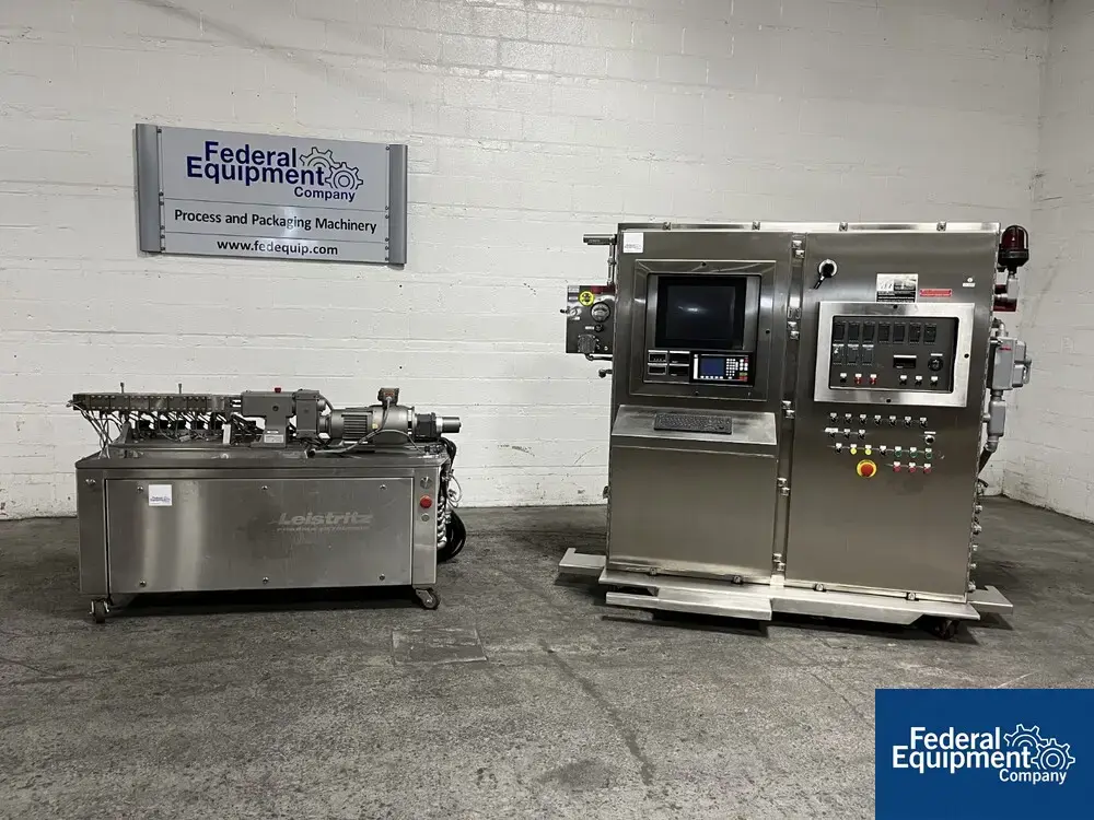 USED Leistritz 18 MM Leistritz Twin Screw Extruder, Model MIC18PH/GL-35D