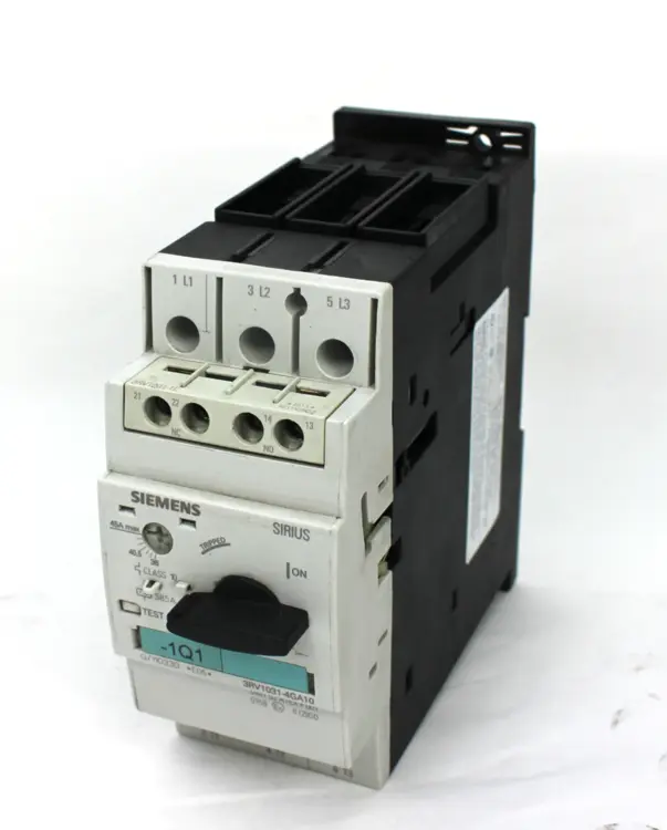 Used SIEMENS 3RV1031-4GA10 Circuit Breakers | Industrial Parts R Us Inc. #360942