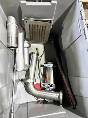 Westfalia CRA 160-96-076 hermetic super-clarifier, SS.