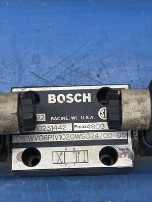 Used Bosch 9810231442 081WV06P1V1020WS024/00 Valves/Fittings Indiana US | J&J Industrial Supply #1269314