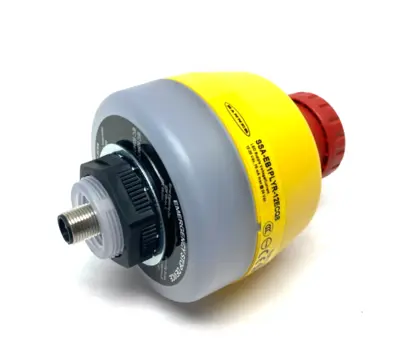 USED BANNER ENGINEERING ILLUMINATED EMERGENCY STOP PUSHBUTTON 30MM MOUNT 25304