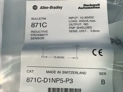 New | in-Stock ALLENBRADLEY 871CD1NP5P3 Proximity Sensors Ohio US | HGR 24 #1572177