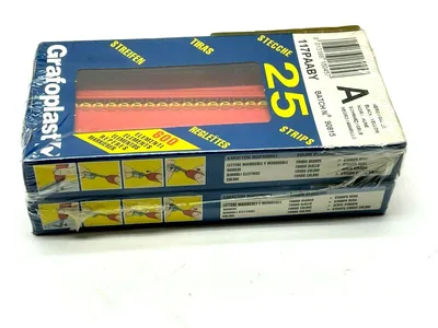 117PAABY | Grafoplast  Wiremarker Strips LOT OF 50 - New