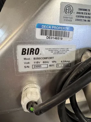 NEW BIRO B350 Comfort