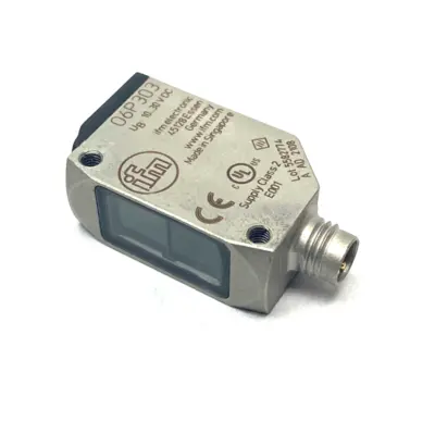 O6P303, O6P-FPKG/AS/4P | Ifm O6P303 Retro-reflective Sensor O6P-FPKG/AS/4P - Used