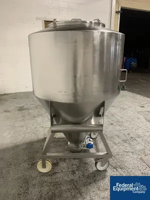 USED L.B. Bohle 1,400 Liter LB Bohle Bin, S/S
