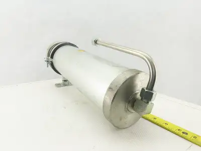 Waircom P100F Aluminum Pneumatic Expansion Tank 10 Bar Max W/Clamp Bracket