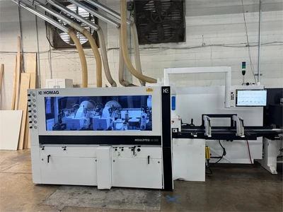 Used 2021 HOMAG "MOULDTEQ M-300" Woodworking Moulders Texas US | MachineryMax #1488395