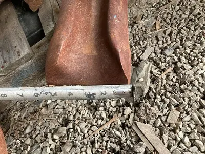 Used AFTERMARKET 5-1/8” X 25" CABLE TOOL DRILLING CHISEL BIT Drills Pennsylvania US | East West Machinery & Drilling #1417224