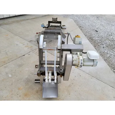 Used Smalley 11'-3" DG Vertical Bucket Lift Plastic Conveyor [PARTS]