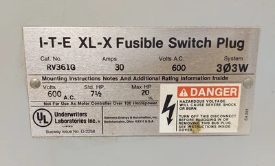 USED ITE SIEMENS