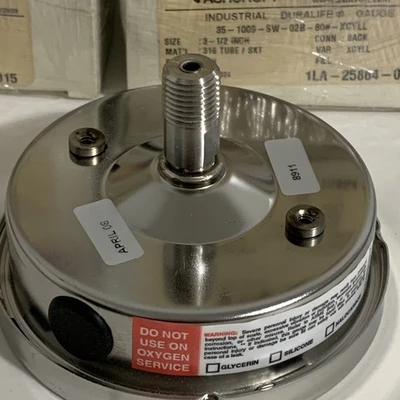 NEW ASHCROFT 35-1009-SW-02B-60#