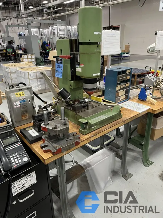 Used 1990 Baltec RN-280 Rivet Spinners / Orbital New Jersey US | Machinery Values #389085