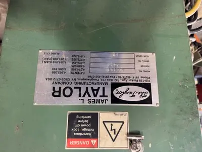 Taylor 30 Section Automated Clamp Carrier 36” Clamps