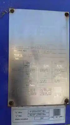 USED GEA PHE SYSTEMS NA INC. NT250L BYF-150