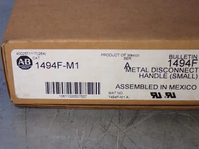 New | in-Stock ALLENBRADLEY 1494M1 Switch Parts Ohio US | HGR 24 #1181069