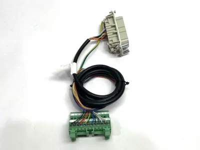 USED ABB CUSTOMER SIGNAL WIRE HARNESS HARN-XS5 MISING GASKET