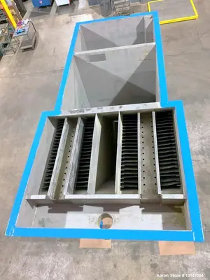 Used EESI Slant Plate Clarifier – 150 GPM Stainless Steel System
