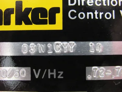 NEW PARKER D3W1CYY-14 SOLENOID VALVE D3W1CYY14