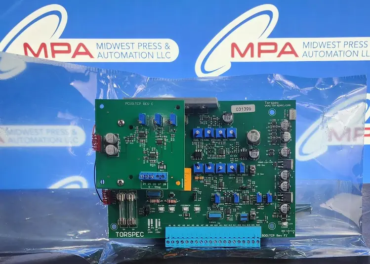 New | in-Stock TORSPEC 5001TCP-PC101 I/O Boards & Replacement Parts Michigan US | Midwest Press and Automation #1064473