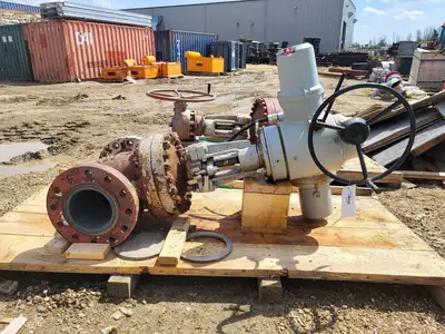 8" Class 600 Gate Valve w/ Rotork Actuator IQ 40FA25A