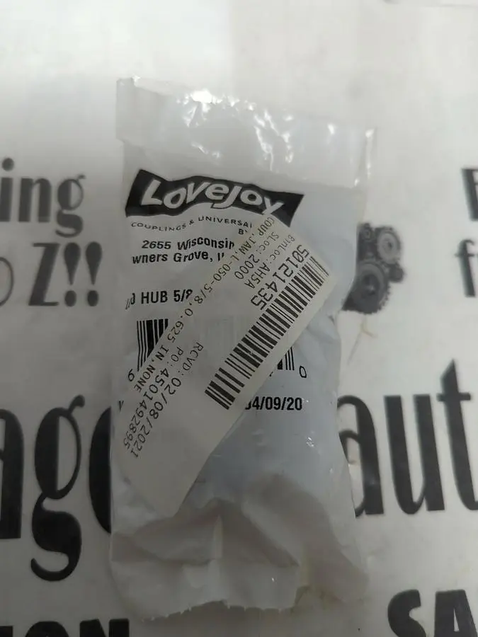 Used LOVEJOY LO50 HUB 5/8 Conveyor Parts Ohio US | Surplus Asset Holdings #1244932