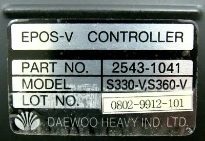 NEW DAEWOO 2543-1041 EPOS-V CONTROLLER S330-V S360-V 25431041