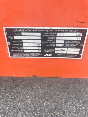 USED 2015 JLG 800AJ
