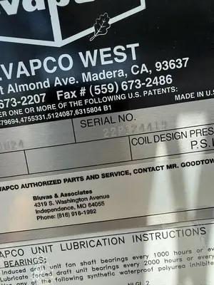 USED EVAPCO AT 212-4N24