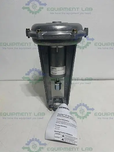 NEW SIEMENS 59901050 8" PNEUMATIC VALVE ACTUATOR 5 PSI SPAN