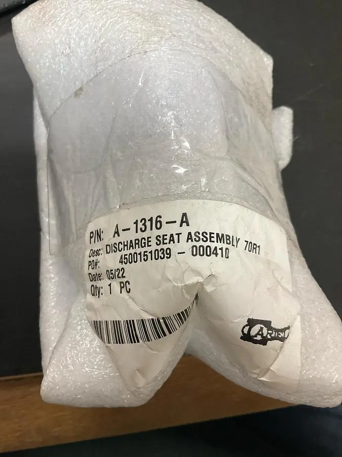 ARIEL DIS VLV SEAT ASSY, 70RX PN: A-1316-A