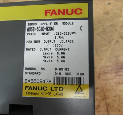 USED USED FANUC PARTS AND TOOLING A06B-600-H304
