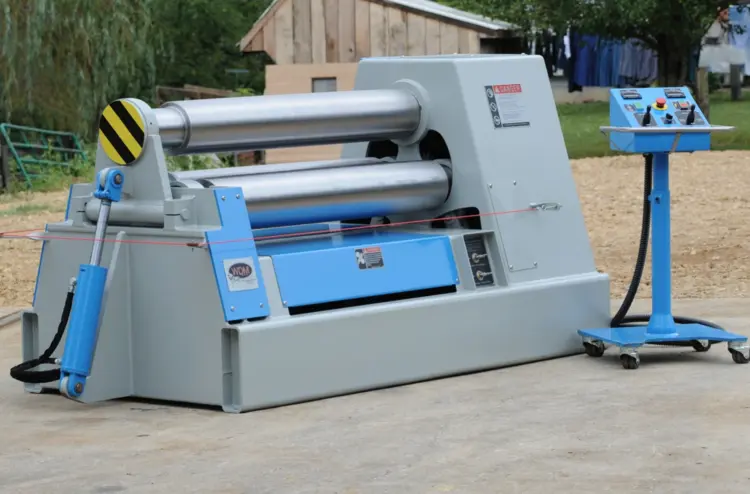 New | Build-to-Order WALDEMAR WDM 101 Plate Bending Rolls including Pinch Wisconsin US | Weller Machinery Company #232804
