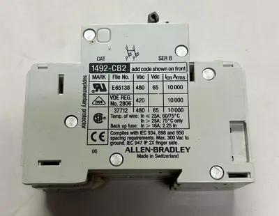 USED ALLEN-BRADLEY 1492-CB2G010