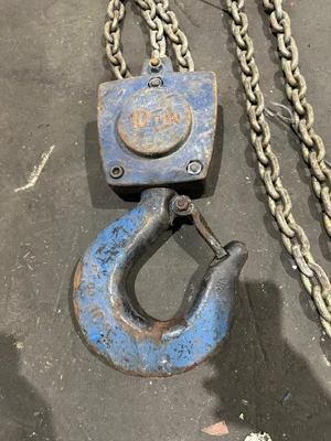 CM HURRICANE 10TON CHAIN HOIST - MANUAL